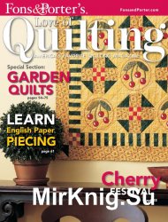 Love of Quilting - July/August 2008