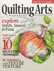 Quilting Arts  - August/September 2013