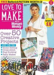 Love to make with Woman's Weekly September 2015