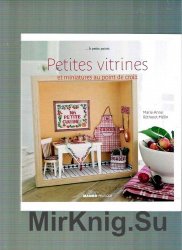 Petites vitrines et miniatures au point de croix