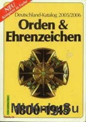 Deutschland Katalog Orden & Ehrenzeichen 1800-1945 