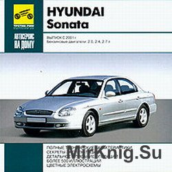Мультимедийное руководство по ремонту, обслуживанию и эксплуатации Hyundai Sonata (с 2001 года выпуска).