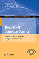 Theoretical Computer Science: 35th National Conference, NCTCS 2017