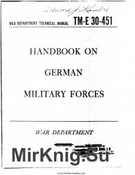 Handbook on German military forces