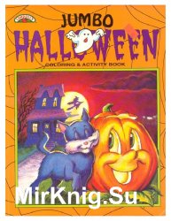 Jumbo Halloween Coloring & Activity Book
