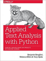 Applied Text Analysis with Python 2018