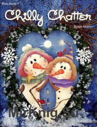 Plum Purdy Chilly Chatter. Снеговик, Рождество, декоративная роспись