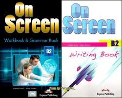 On Screen B2 (Student's Book+Writing Book+Workbook and Grammar Book)