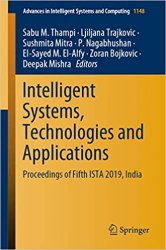 Intelligent Systems, Technologies and Applications: Proceedings of Fifth ISTA 2019