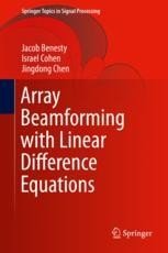 Array Beamforming with Linear Difference Equations