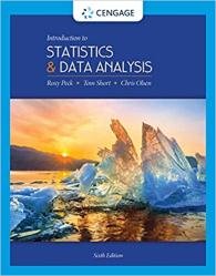 Introduction to Statistics and Data Analysis, 6th Edition