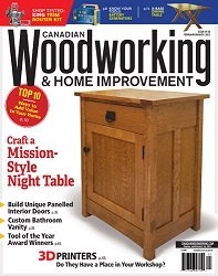 Canadian Woodworking & Home Improvement №136 2022