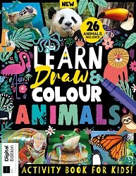 Learn, Draw & Colour Animals - 3rd Edition 2023
